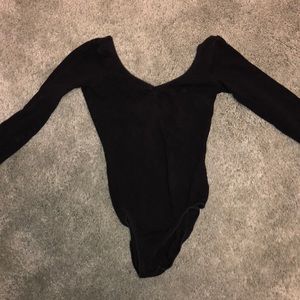 Black leotard